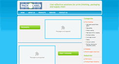 Desktop Screenshot of packolabel.com